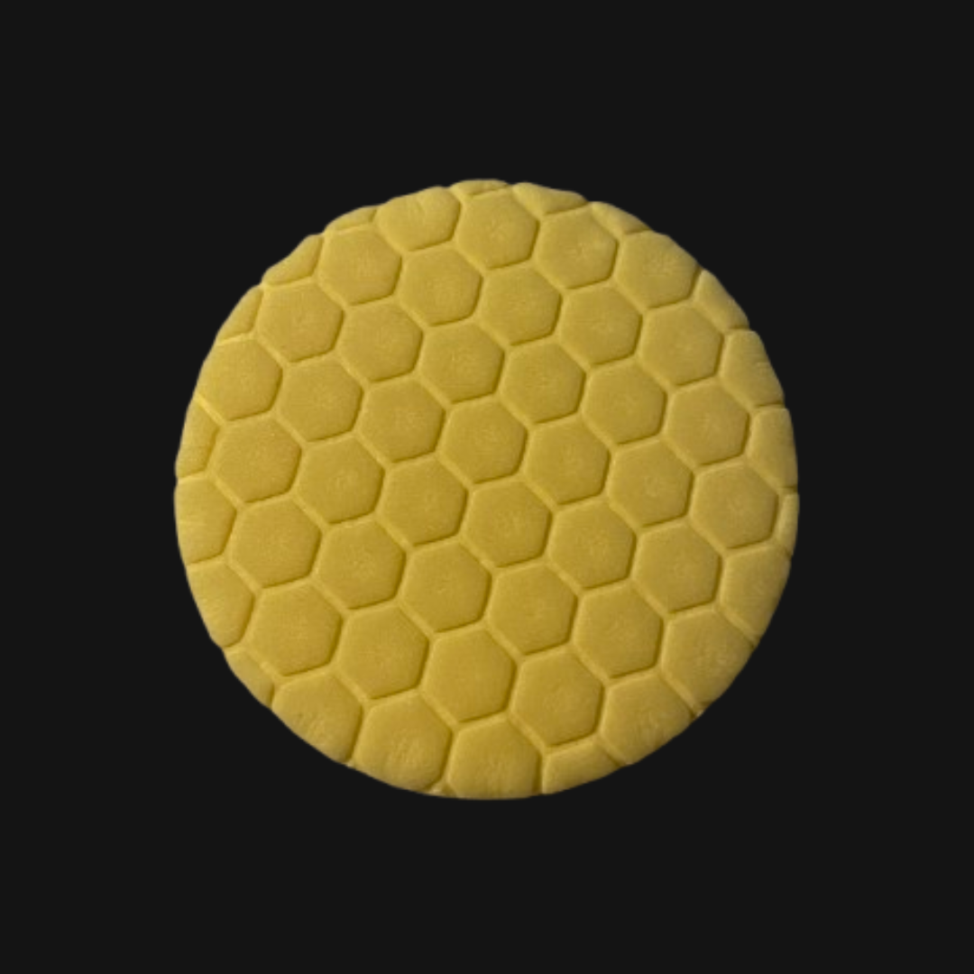 Heavy / Cutting Polishing Pad - Yellow HEX